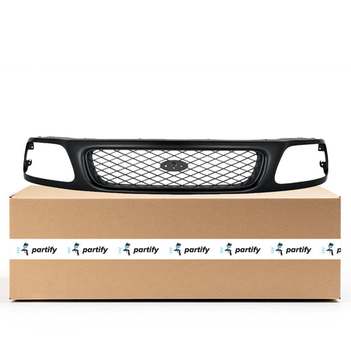 1997 Ford F-150 CAPA Certified Grille Gray Assembly - FO1200328-Partify-Painted-Replacement-Body-Parts
