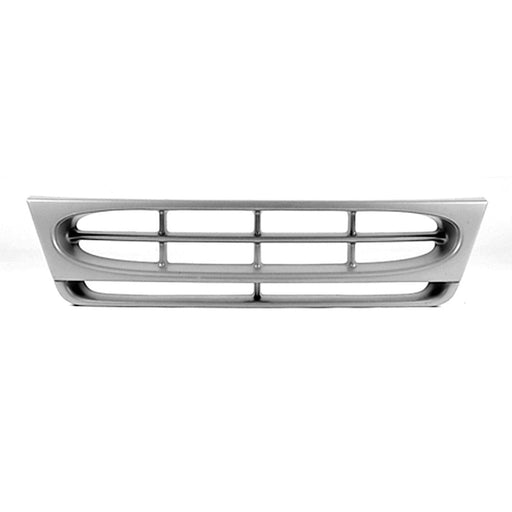 0-2002 Ford E-150 Econoline/Econoline Club Wagon/E-250 Econoline/E-350 Econoline/E-350 Econoline Club Wagon/E-350 Super Duty Grille Argent & Bright Assembly - FO1200337-Partify-Painted-Replacement-Body-Parts
