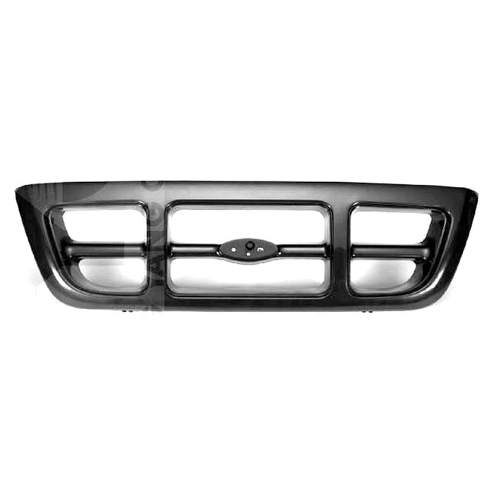 1998-2000 Ford Ranger XL Grille Black Assembly 4WD - FO1200343-Partify-Painted-Replacement-Body-Parts