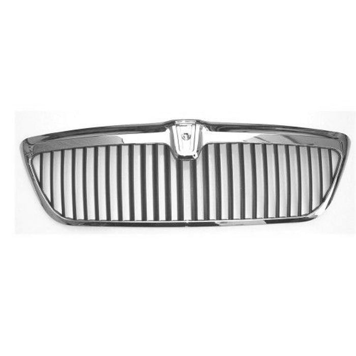 1998-2000 Lincoln Navigator Grille Bright & Argent Assembly - FO1200361-Partify-Painted-Replacement-Body-Parts