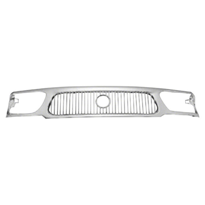 1998-2001 Mercury Mountaineer Grille Bright & Assembly - FO1200369-Partify-Painted-Replacement-Body-Parts