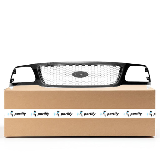 1999-2004 Ford F-150/F-150 Heritage Lariat/XL/XLT/XL/XLT CAPA Certified Grille Honeycomb Assembly - FO1200370-Partify-Painted-Replacement-Body-Parts