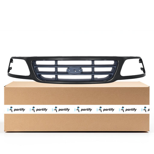 1999-2004 Ford F-150/F-150 Heritage CAPA Certified Grille W/O Honeycomb Assembly - FO1200376-Partify-Painted-Replacement-Body-Parts