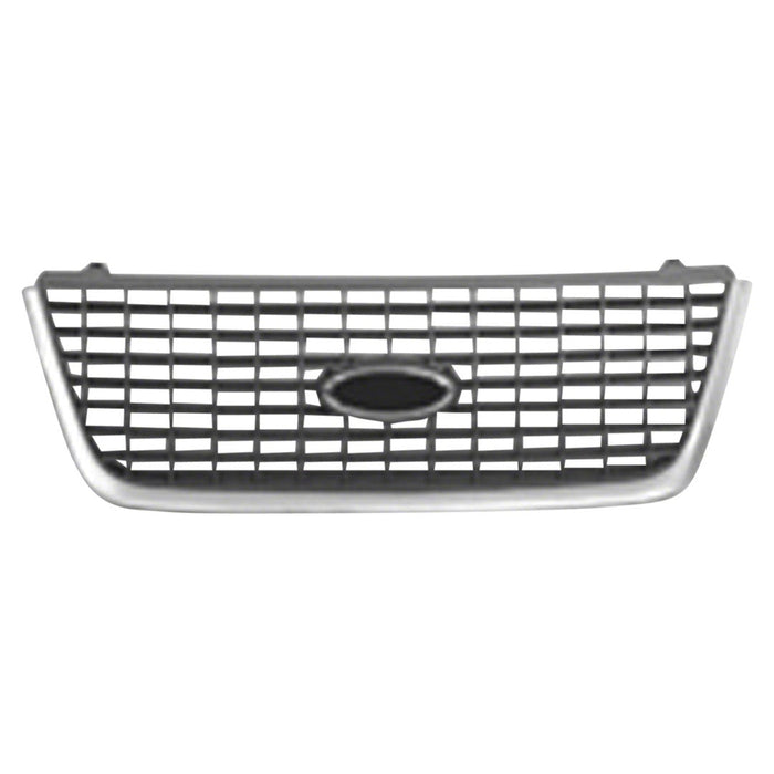 2003-2006 Ford Expedition Eddie Bauer Grille Argent Assembly - FO1200400-Partify-Painted-Replacement-Body-Parts