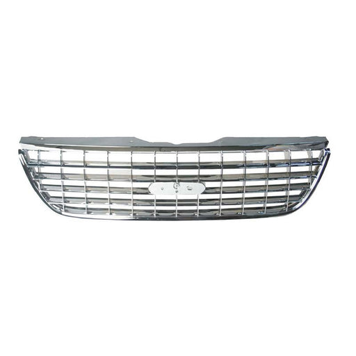 2002-2005 Ford Explorer Eddie Bauer/Limited Grille All Bright Assembly - FO1200426-Partify-Painted-Replacement-Body-Parts