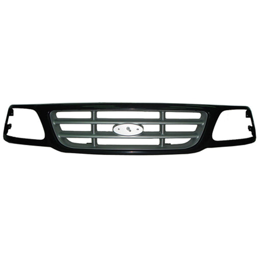 2004-2008 Ford F-150 FX4/STX Grille Silver Center W/ Frame Assembly - FO1200437-Partify-Painted-Replacement-Body-Parts