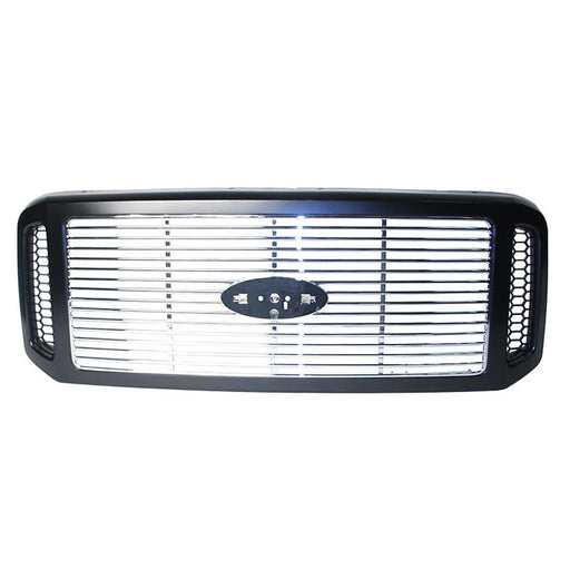 2005-2007 Ford F-250 Super Duty/F-350 Super Duty Harley-Davidson Edition CAPA Certified Grille - FO1200458-Partify-Painted-Replacement-Body-Parts