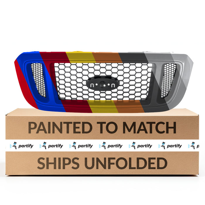 2004-2005 Ford Ranger Pickup 2WD Grille Black 4WD - FO1200460-Partify-Painted-Replacement-Body-Parts