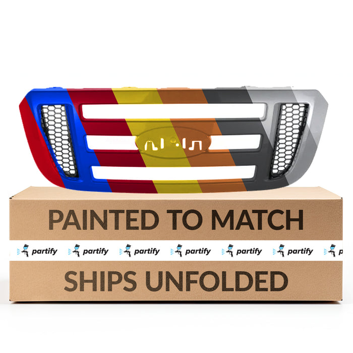 2006-2011 Ford Ranger Pickup 2WD Grille Black With Black Inner Exclude Stx Model - FO1200481-Partify-Painted-Replacement-Body-Parts