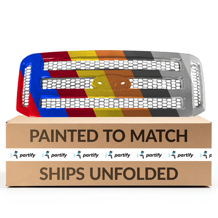 2005 Ford Excursion Grille Assembly - FO1200483-Partify-Painted-Replacement-Body-Parts