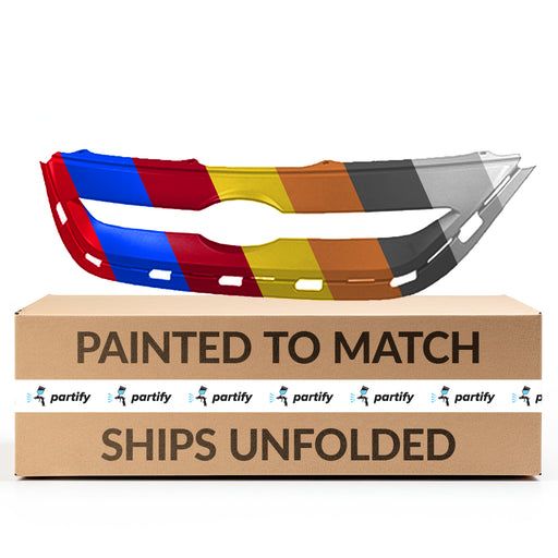 2011-2013 Ford Fiesta Hatchback Grille Primed - FO1200530-Partify-Painted-Replacement-Body-Parts
