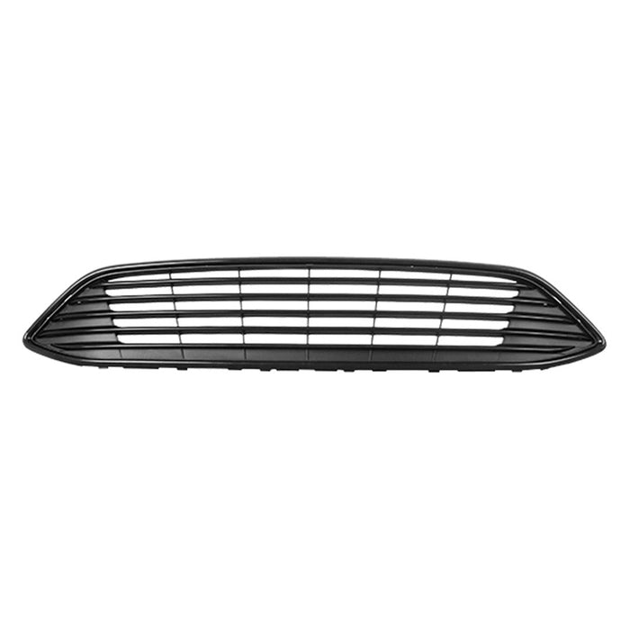 2015-2018 Ford Focus SE/SE Appearance/SE Luxury Grille W/O Midnight Black Pkg W/O Eco Pkg Black Assembly - FO1200564-Partify-Painted-Replacement-Body-Parts
