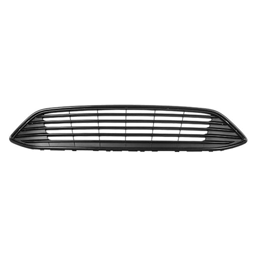 2015-2018 Ford Focus SE/SE Appearance/SE Luxury Grille W/O Midnight Black Pkg W/O Eco Pkg Black Assembly - FO1200564-Partify-Painted-Replacement-Body-Parts