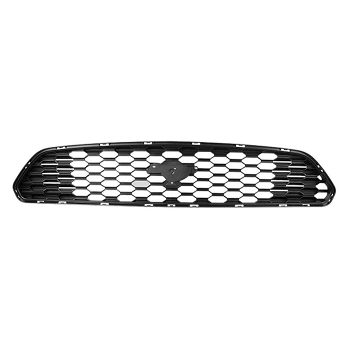 2015-2016 Ford Mustang EcoBoost/EcoBoost Premium Grille Black Assembly - FO1200565-Partify-Painted-Replacement-Body-Parts