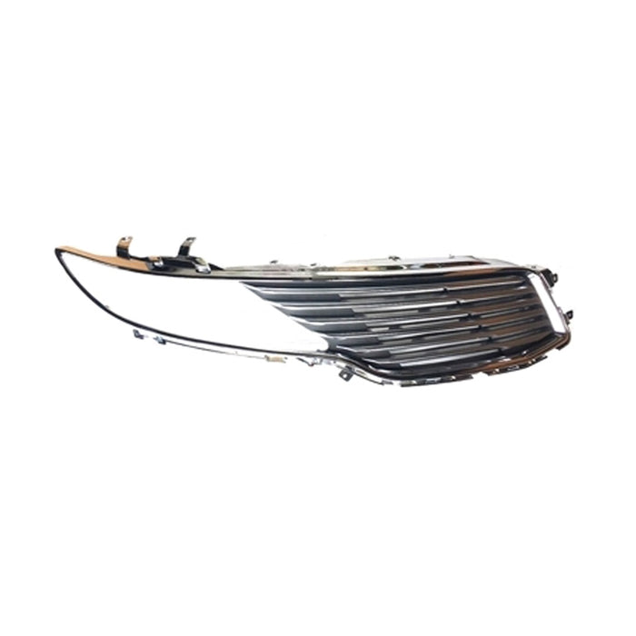 2013-2016 Lincoln MKZ Base Passenger Side Grille Assembly - FO1200571-Partify-Painted-Replacement-Body-Parts