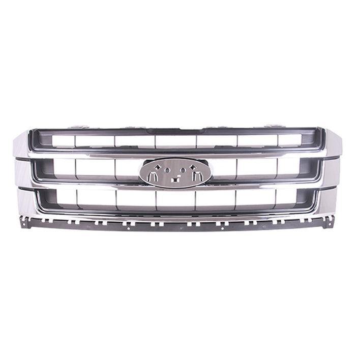 2015-2017 Ford Expedition Grille Platinum Assembly - FO1200589-Partify-Painted-Replacement-Body-Parts