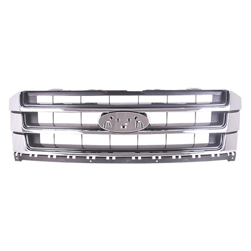 2015-2017 Ford Expedition Grille Platinum Assembly - FO1200589-Partify-Painted-Replacement-Body-Parts