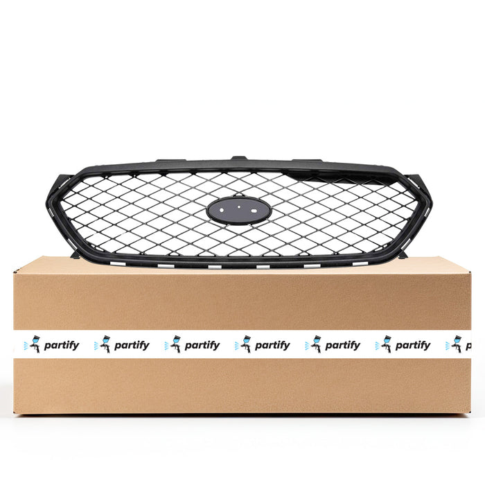 2013-2019 Ford Police Interceptor Sedan CAPA Certified Grille Assembly - FO1200640-Partify-Painted-Replacement-Body-Parts