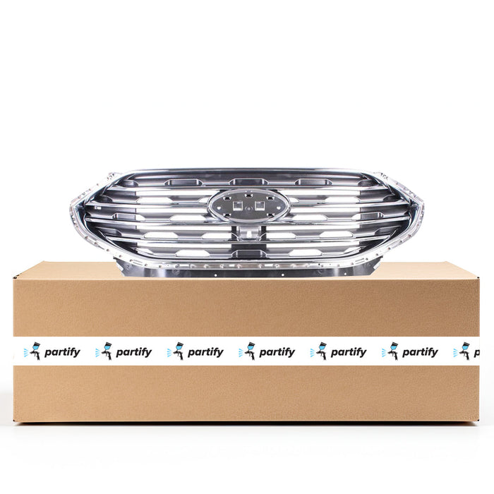 2019-2024 Ford Edge Titanium CAPA Certified Grille W/Front View Camera Assembly - FO1200645-Partify-Painted-Replacement-Body-Parts