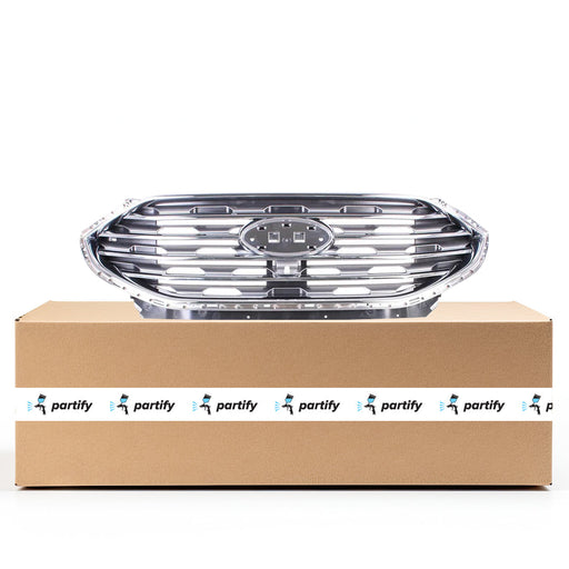 2019-2024 Ford Edge Titanium CAPA Certified Grille W/Front View Camera Assembly - FO1200645-Partify-Painted-Replacement-Body-Parts