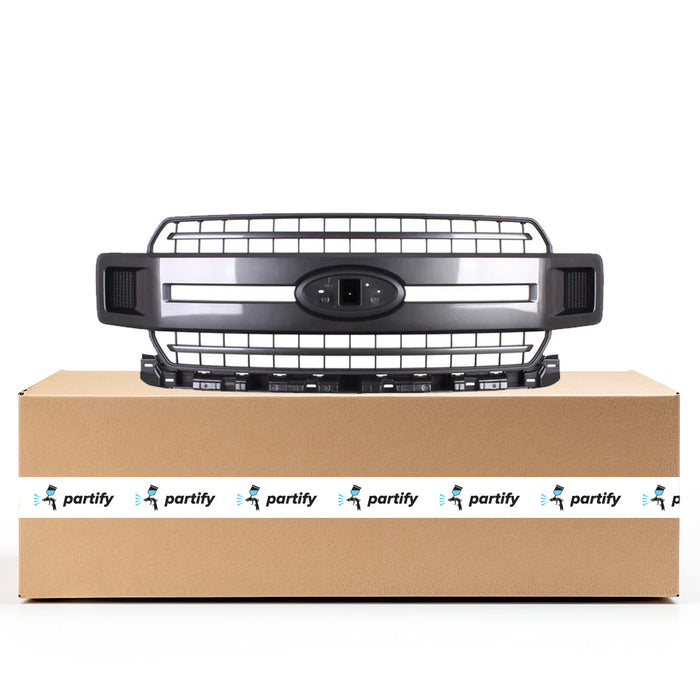 2018-2020 Ford F-150 XLT CAPA Certified Grille W/Sport Pkg Assembly - FO1200653-Partify-Painted-Replacement-Body-Parts