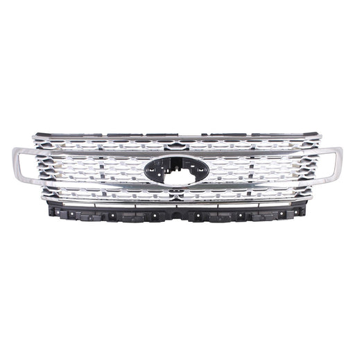 2018-2020 Ford Expedition Max Platinum/Platinum Grille Assembly - FO1200658-Partify-Painted-Replacement-Body-Parts