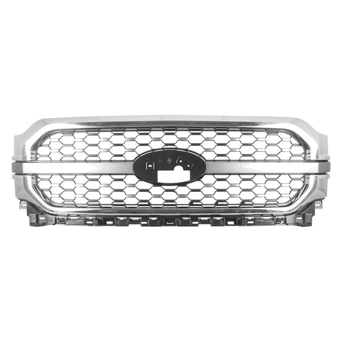 2021-2023 Ford F-150 King Ranch CAPA Certified Grille - FO1200677-Partify-Painted-Replacement-Body-Parts