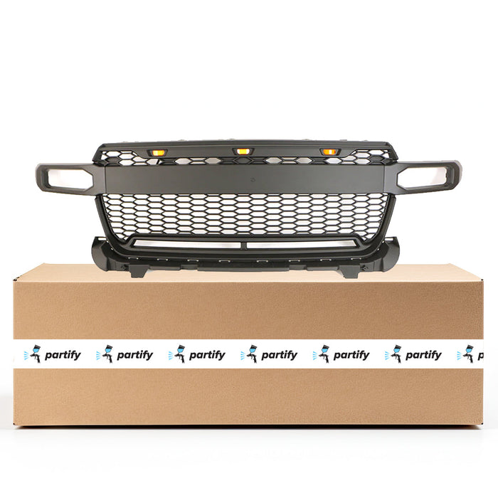 2022-2024 Ford Maverick XL CAPA Certified Grille Assembly - FO1200679-Partify-Painted-Replacement-Body-Parts