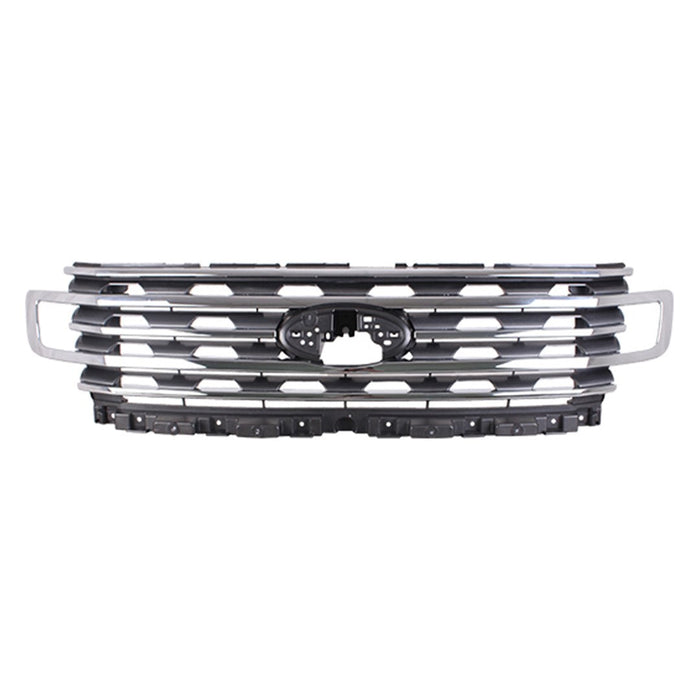 2020-2023 Ford Expedition Max XLT/XLT Grille W/O Front View Camera Assembly - FO1200686-Partify-Painted-Replacement-Body-Parts