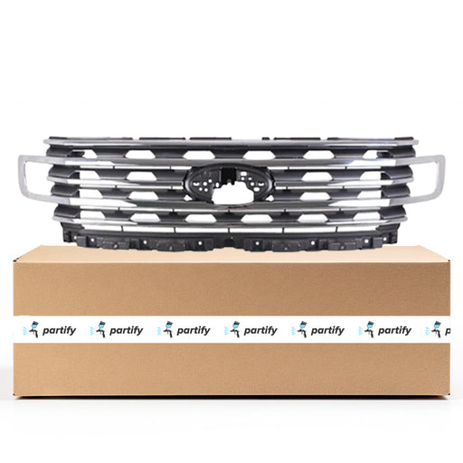 2020-2023 Ford Expedition Max XLT/XLT CAPA Certified Grille W/O Front View Camera Assembly - FO1200686-Partify-Painted-Replacement-Body-Parts