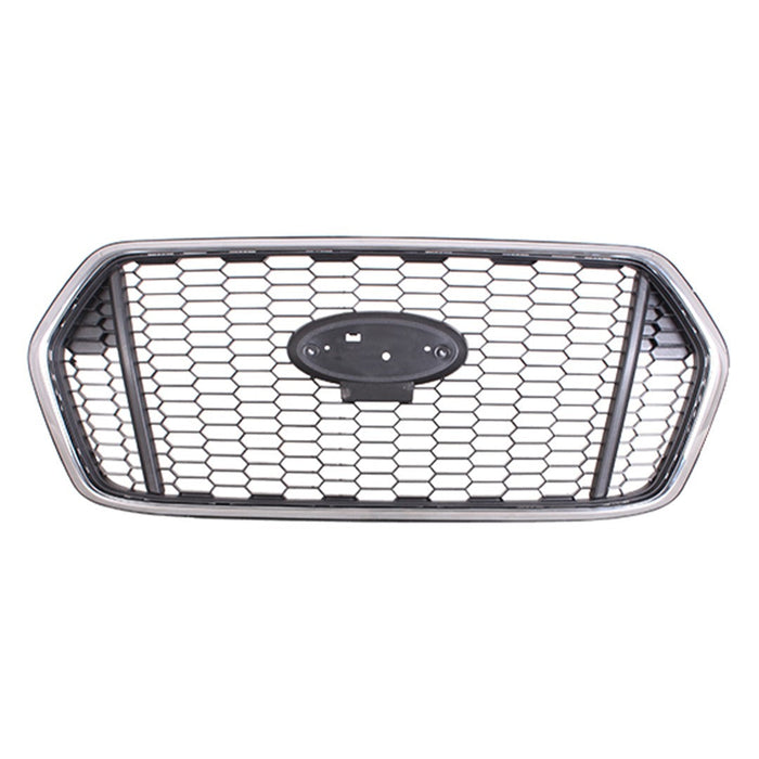 2021 Ford Transit-150/Transit-250/Transit-350/Transit-350 HD CAPA Certified Grille W/O Front View Camera W/Front Parking Aid Assembly - FO1200688-Partify-Painted-Replacement-Body-Parts