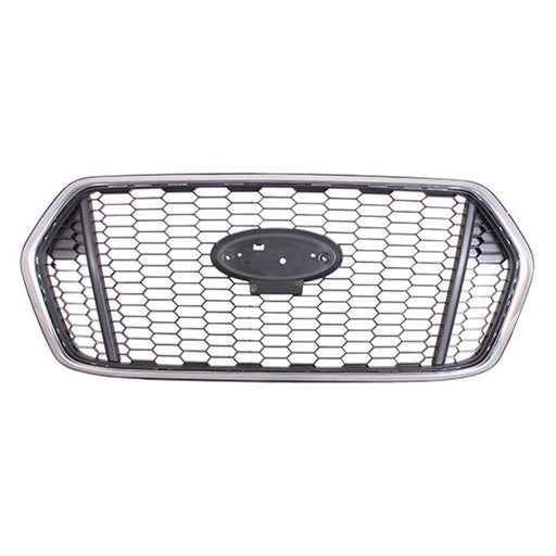 2021 Ford Transit-150/Transit-250/Transit-350/Transit-350 HD CAPA Certified Grille W/O Front View Camera W/Front Parking Aid Assembly - FO1200688-Partify-Painted-Replacement-Body-Parts