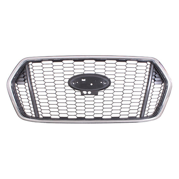 2021 Ford Transit-150/Transit-250/Transit-350/Transit-350 HD Grille W/Front View Camera Assembly - FO1200689-Partify-Painted-Replacement-Body-Parts
