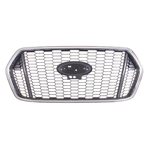 2021 Ford Transit-150/Transit-250/Transit-350/Transit-350 HD Grille W/Front View Camera Assembly - FO1200689-Partify-Painted-Replacement-Body-Parts