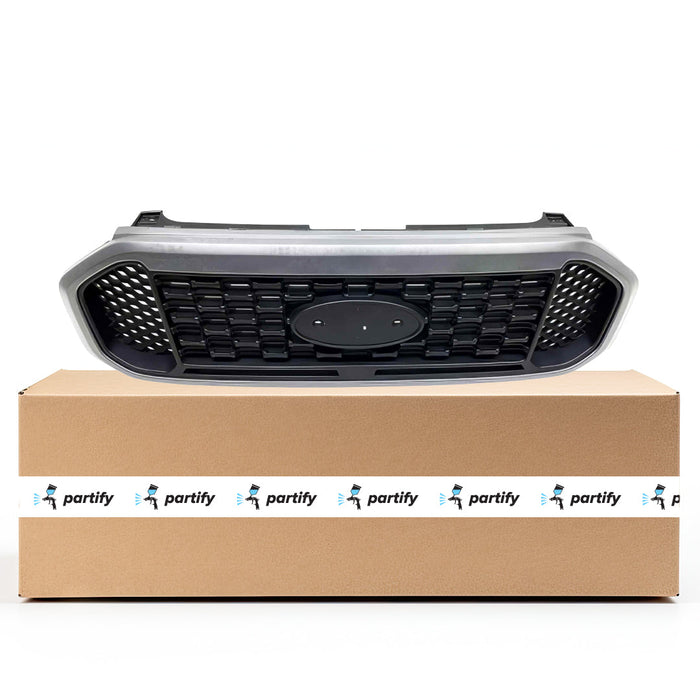 2019-2022 Ford Ranger XLT CAPA Certified Grille W/O Tremor Off-Road Pkg Standard Equipment Assembly - FO1200698-Partify-Painted-Replacement-Body-Parts