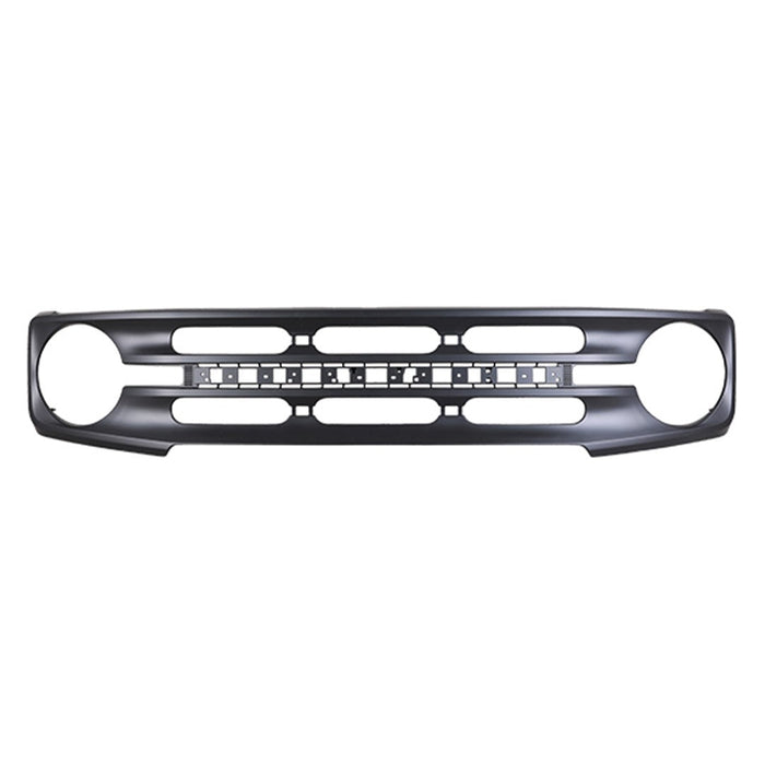 2021-2023 Ford Bronco Big Bend/Outer Banks Grille W/O Front View Camera Assembly - FO1200706-Partify-Painted-Replacement-Body-Parts
