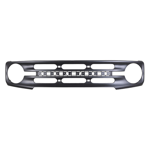 2021-2023 Ford Bronco Big Bend/Outer Banks Grille W/O Front View Camera Assembly - FO1200706-Partify-Painted-Replacement-Body-Parts