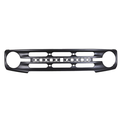 2021-2023 Ford Bronco Outer Banks Grille W/Front View Camera Assembly - FO1200707-Partify-Painted-Replacement-Body-Parts