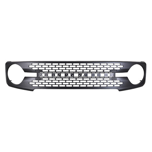 2021-2023 Ford Bronco Badlands/Wildtrak Grille W/O Front View Camera Assembly - FO1200708-Partify-Painted-Replacement-Body-Parts