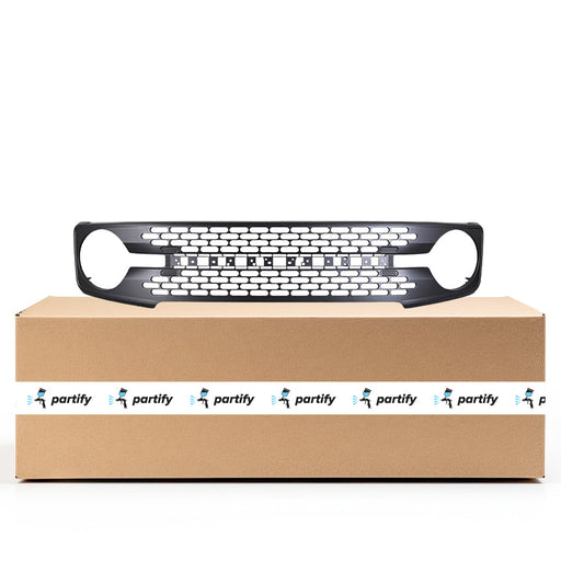 2021-2023 Ford Bronco Badlands/Wildtrak CAPA Certified Grille W/O Front View Camera Assembly - FO1200708-Partify-Painted-Replacement-Body-Parts