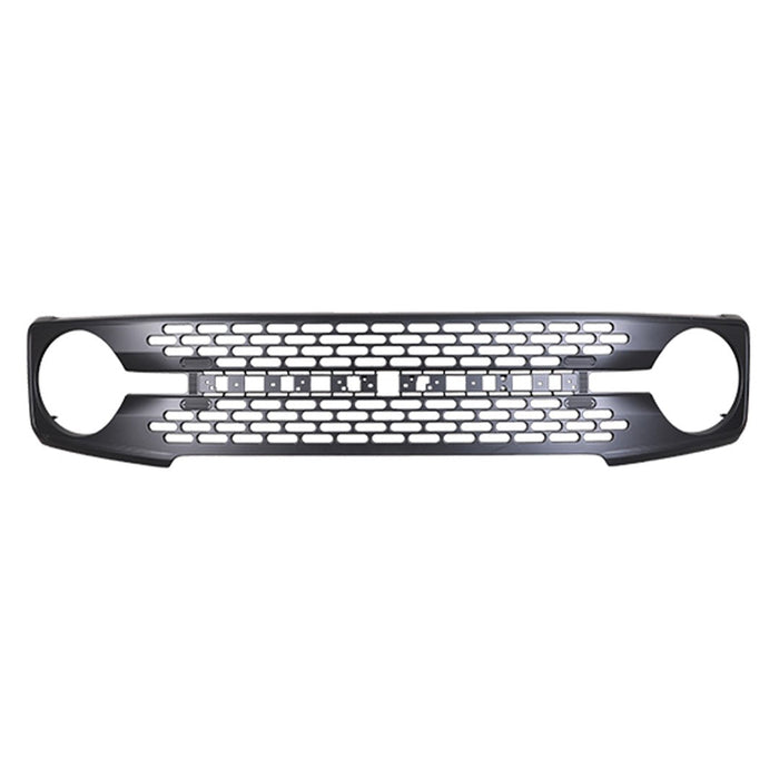 2021-2023 Ford Bronco Badlands/Everglades/First Edition/Wildtrak Grille W/Front View Camera Assembly - FO1200709-Partify-Painted-Replacement-Body-Parts