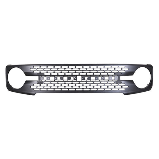 2021-2023 Ford Bronco Badlands/Everglades/First Edition/Wildtrak Grille W/Front View Camera Assembly - FO1200709-Partify-Painted-Replacement-Body-Parts