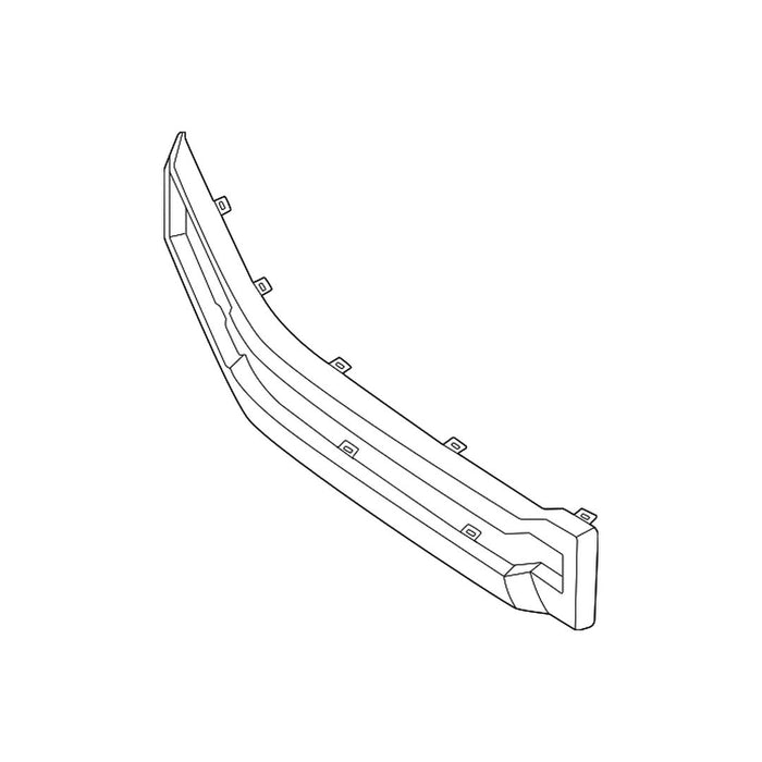 Ford Ranger Driver Side Grille Molding Chrome - FO1212123