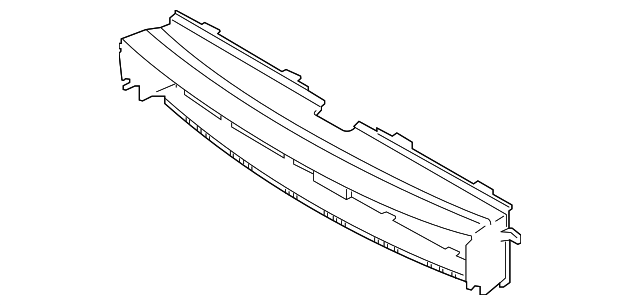 Lincoln Corsair Lower Grille Air Deflector Without Adaptive Cruise Control - FO1218230