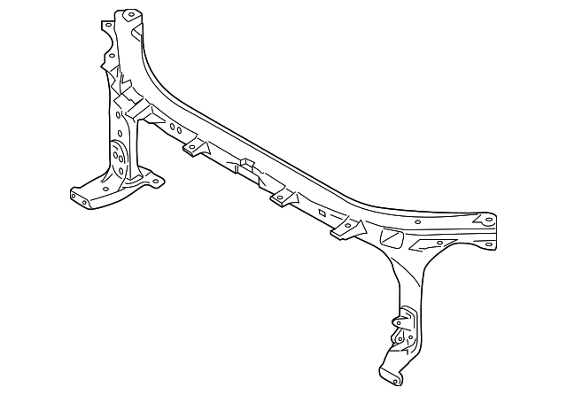 Ford F-150 Radiator Support - FO1225314