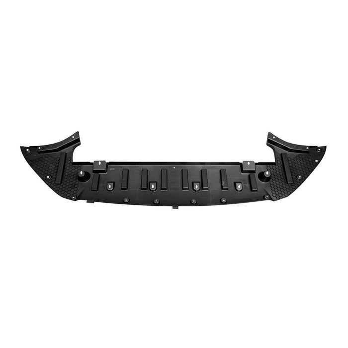 2019-2020 Ford Edge/Lincoln Nautilus Front Lower Undercar Shield - FO1228165-Partify-Painted-Replacement-Body-Parts