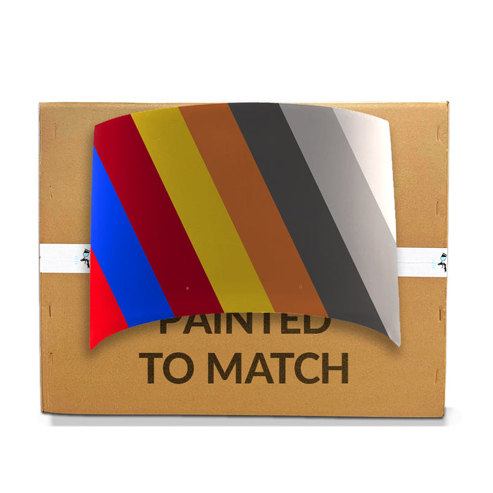 1991-1996 Ford Escort CAPA Certified Hood Requires New Center Seal - FO1230145-Partify-Painted-Replacement-Body-Parts