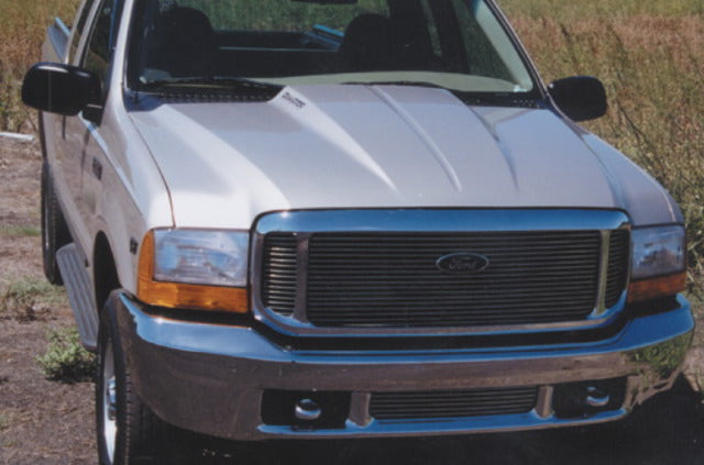 1999-2007 Ford Excursion/F-250 Super Duty/F-350 Super Duty CAPA Certified Hood W/Cowl Induction - FO1230186C-Partify-Painted-Replacement-Body-Parts