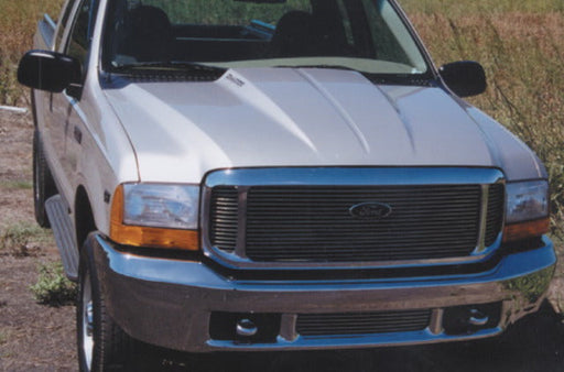 1999-2007 Ford Excursion/F-250 Super Duty/F-350 Super Duty CAPA Certified Hood W/Cowl Induction - FO1230186C-Partify-Painted-Replacement-Body-Parts