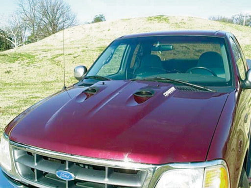 1997-2005 Ford F-150 CAPA Certified Hood W/Cobra Design Cowl Induction Steel - FO1230187C-Partify-Painted-Replacement-Body-Parts